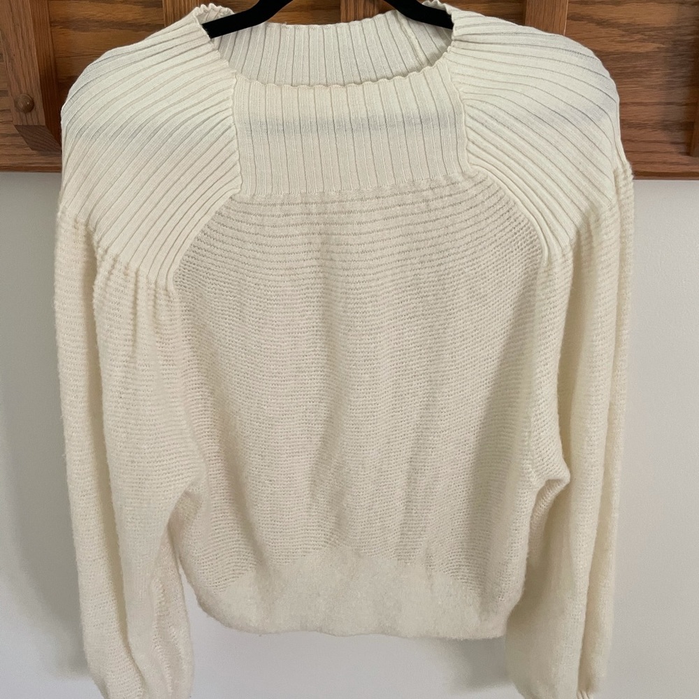 Free People Cream Sweater